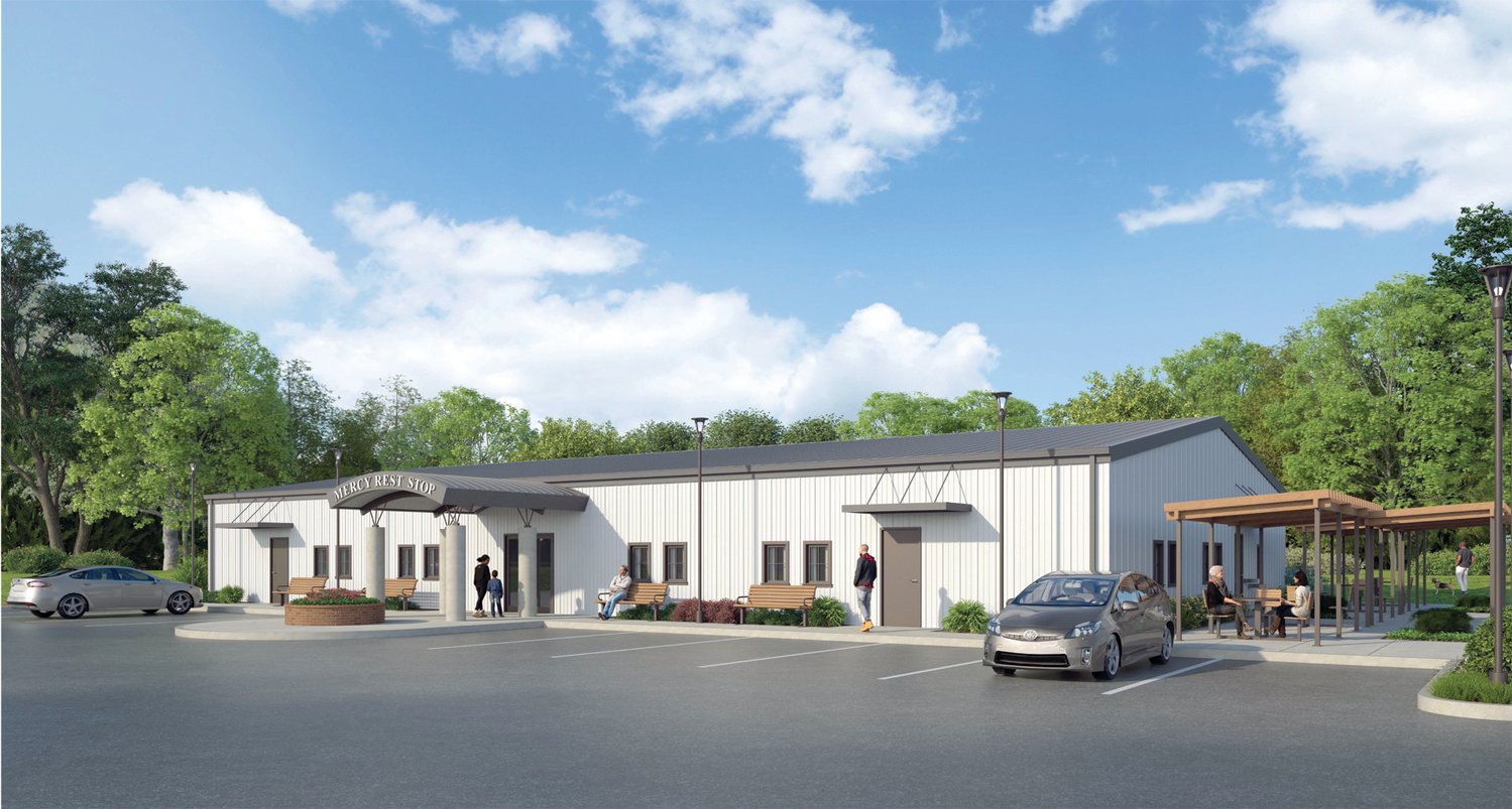The proposed facility, the Mercy Rest Stop, will be at 314 W. Benton St. It is not a homeless shelter and was never intended to be a homeless shelter, contrary to misinformation circulating in the community.