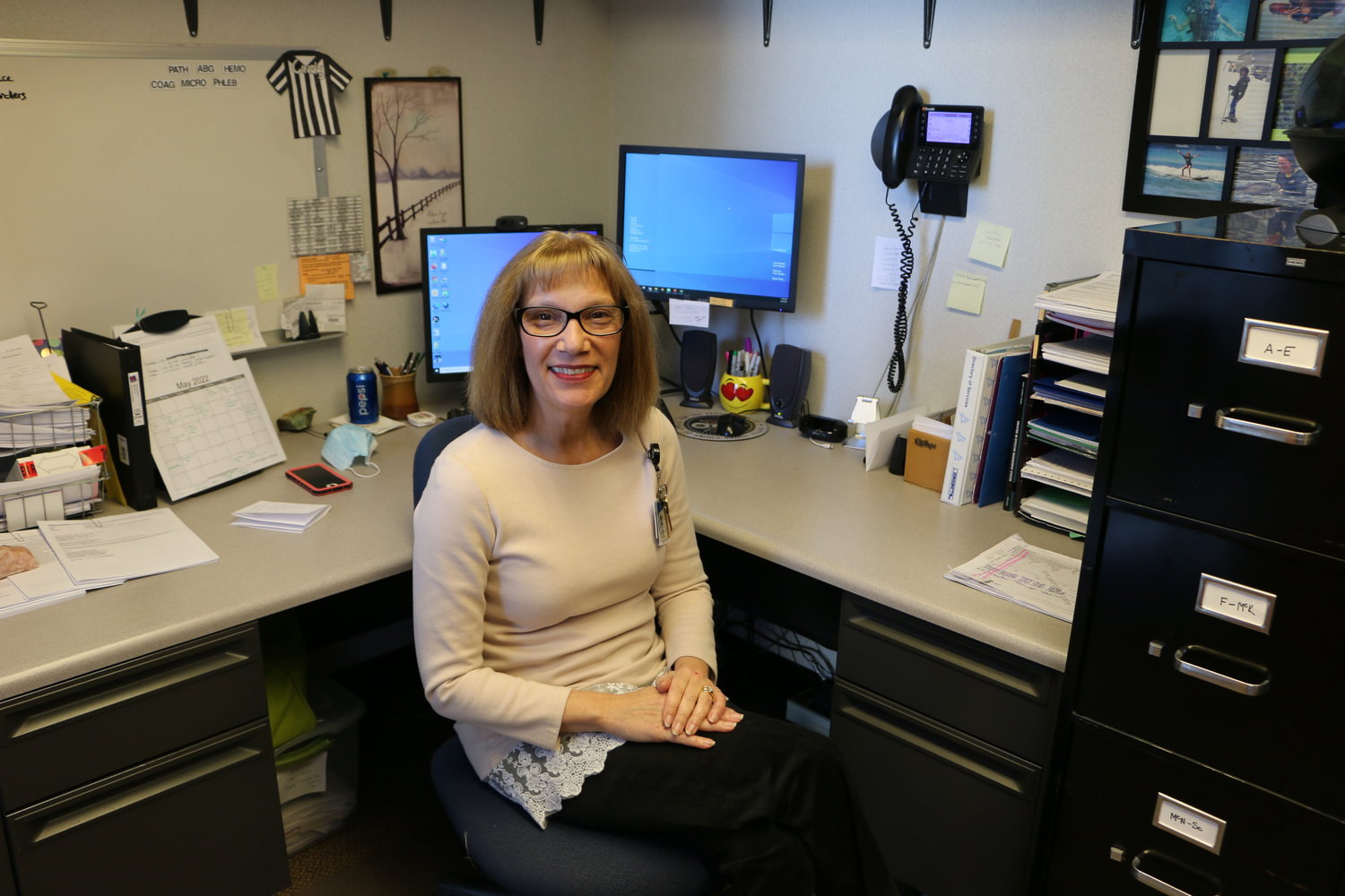 Cindy McKeon, Bothwell Regional Health Center’s Laboratory Services director, has been named a QHR representative to HealthTrust’s Laboratory Advisory Board for a three-year term.
