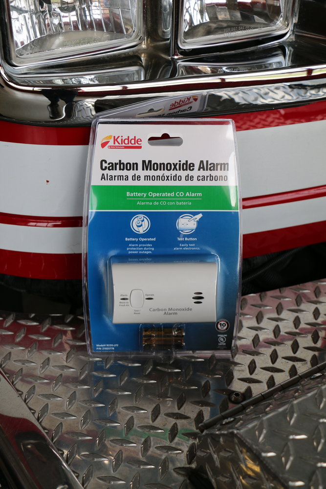 A carbon monoxide alarm is a simple device installed in homes that detects the colorless and odorless gas that can quickly injure and kill. The Sedalia Fire Department has carbon monoxide alarms like this one available free of charge to city or county residents.